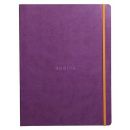 RHODIA Carnet de notes RHODIARAMA, A4+, ligné, violet