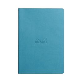 RHODIA Carnet piqûre textile RHODIARAMA, A5, ligné
