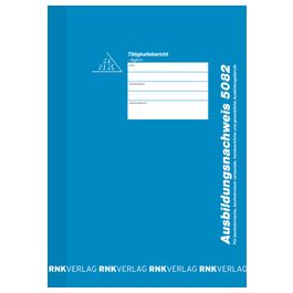 RNK Verlag Ausbildungsnachweis-Block, täglich, DIN A4