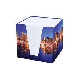 RNK Verlag Bloc cube "Skyline", carton rigide, garni