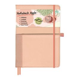 RNK Verlag Cahier Vegan "Apple", ligné, A5