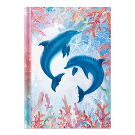 RNK Verlag Carnet de notes "Dauphin", A4, 96 feuilles, uni