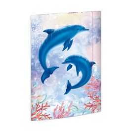 RNK Verlag Carton à dessin "Dauphins", A3