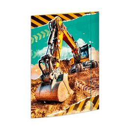 RNK Verlag Carton à dessin "Pelleteuse", A3