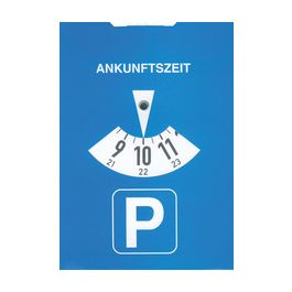RNK Verlag Disque de stationnement, en carton, bleu