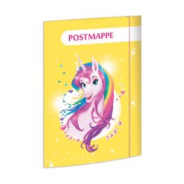 RNK Verlag Postmappe "Einhornportrait", DIN A4, Karton