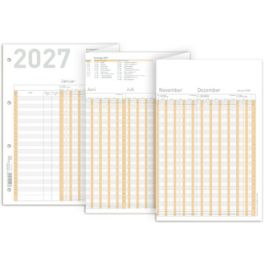 RNK Verlag Urlaubsplaner 2027, (B)1.000 x (H)297 mm, gefalzt