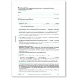 RNK Verlag Vordruck Arbeitsvertrag gewerblich/kaufmännisch