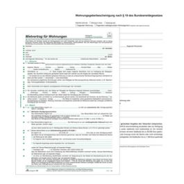 RNK Verlag Vordruck "Mietvertrag für Wohnungen", DIN A4 x50