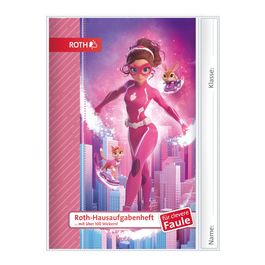 ROTH Hausaufgabenheft Kids für clevere Faule "Agentin Laura"