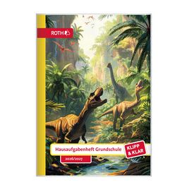 ROTH Hausaufgabenheft Klipp & Klar "Dino Dschungel"