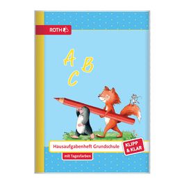 ROTH Hausaufgabenheft Klipp & Klar "Flinki & Schlau"