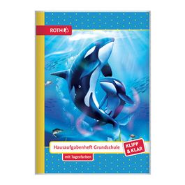 ROTH Hausaufgabenheft Klipp & Klar "Orcas"