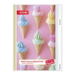 ROTH Hausaufgabenheft Teens für clevere Faule Ice Cream