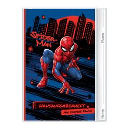 ROTH Hausaufgabenheft für clevere Faule "Marvel Spiderman"