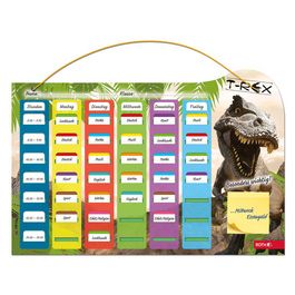 ROTH Klipp & Klar Stundenplan Steck-Fix "Tyrannosaurus"
