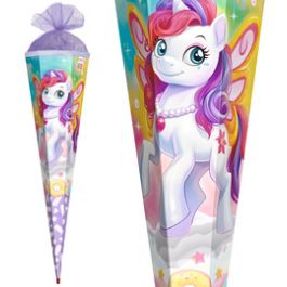 ROTH Schultüte "Feen-Pferd Flora", eckig, 850 mm