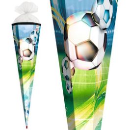 ROTH Schultüte "Fußball", eckig, 850 mm