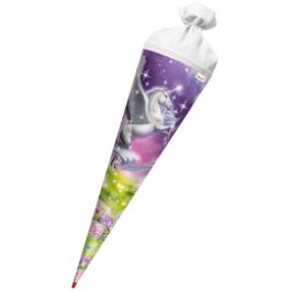 ROTH Schultüte "Magic Pegasus", rund, 700 mm, mit Effekt