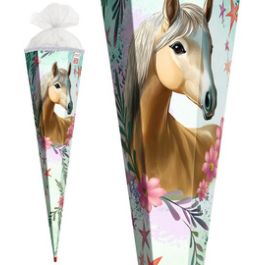 ROTH Schultüte "Pferd Bella", eckig, 850 mm