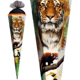 ROTH Schultüte "Tiger", eckig, 850 mm