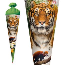 ROTH Schultüte "Tiger", rund, 700 mm