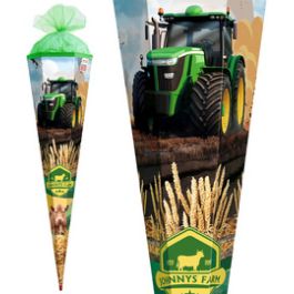 ROTH Schultüte "Traktor Power", eckig, 850 mm