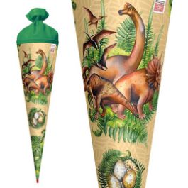 ROTH Schultüte "Veganosaurus", rund, 700 mm