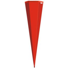 ROTH Schultüten-Rohling ohne Verschluss, 850 mm, rot