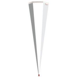 ROTH Schultüten-Rohling ohne Verschluss, 850 mm, weiß