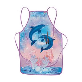 ROTH Tablier de peinture "Dauphins", avec poche frontale