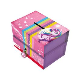 ROTH Tirelire "Licorne", avec aimant et serrure