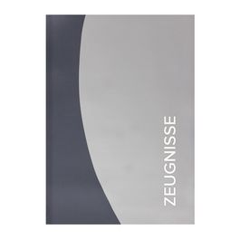 ROTH Zeugnismappe Duo, DIN A4, grau