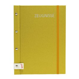 ROTH Zeugnismappe Metallium mit Buchschrauben, gold