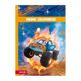 ROTH Zeugnismappe "Monstertruck", mit Design und Effekt