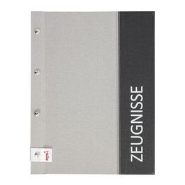 ROTH Zeugnismappe "Spectrum", DIN A4, grau