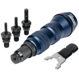 Rapid Adaptateur/riveteur RP160, alu/acier, bleu