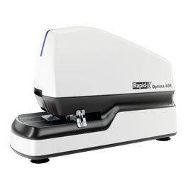 Rapid Agrafeuse électrique Optima 60E, blanc/gris/bleu