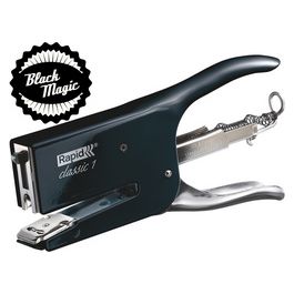 Rapid Pince agrafeuse Classic K1 Retro Magic Black, noir