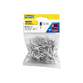Rapid Rivet aveugle standard, 4,0 x 12 mm, en aluminium