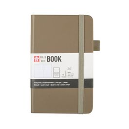 SAKURA Carnet, 90 x 140 mm, ligné, mâchefer