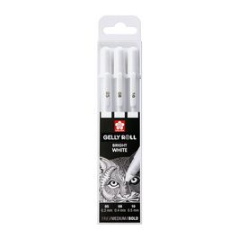 SAKURA Stylo roller à encre gel Gelly Roll Bright White