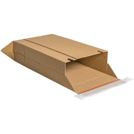 SMARTBOXPRO Pochette d'expédition, carton ondulé, A4, marron x25