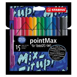 STABILO Feutre pointMax by Snooze One, étui carton de 15