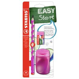 STABILO Kit pour écolier EASYgraph, pour droitiers, bleu