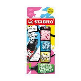 STABILO Surligneur BOSS MINI by Snooze One, étui de 5