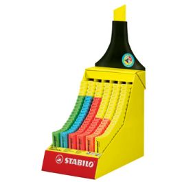 STABILO Surligneur "BOSS ORIGINAL", présentoir en carton