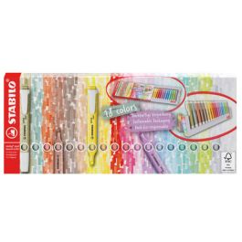 STABILO Surligneur swing cool NatureCOLORS, set de table