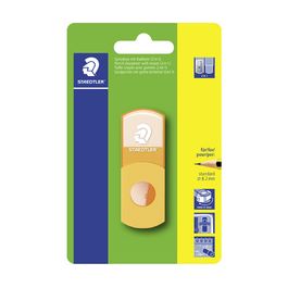 STAEDTLER Combi gomme - taille-crayon 511 SE, orange fluo