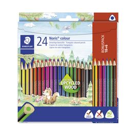 STAEDTLER Crayon de couleur triangulaire Noris colour, étui